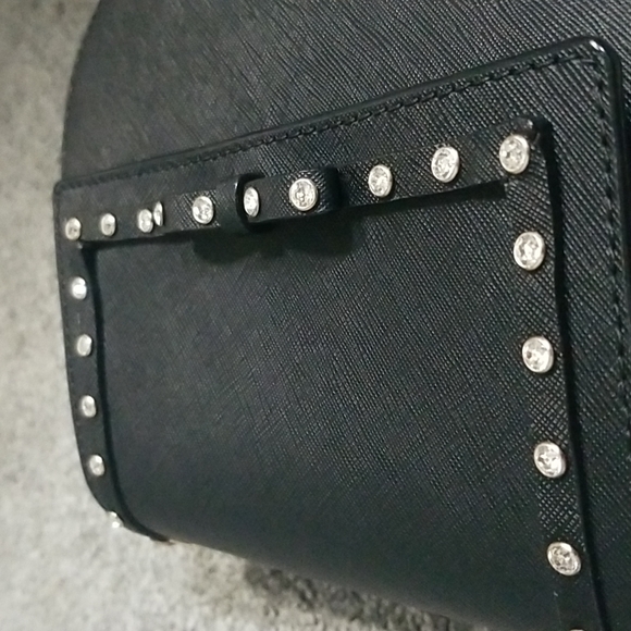 Kate Spade Cameron Street Jeweled Small Byrdie in Black - Picture 6 of 16